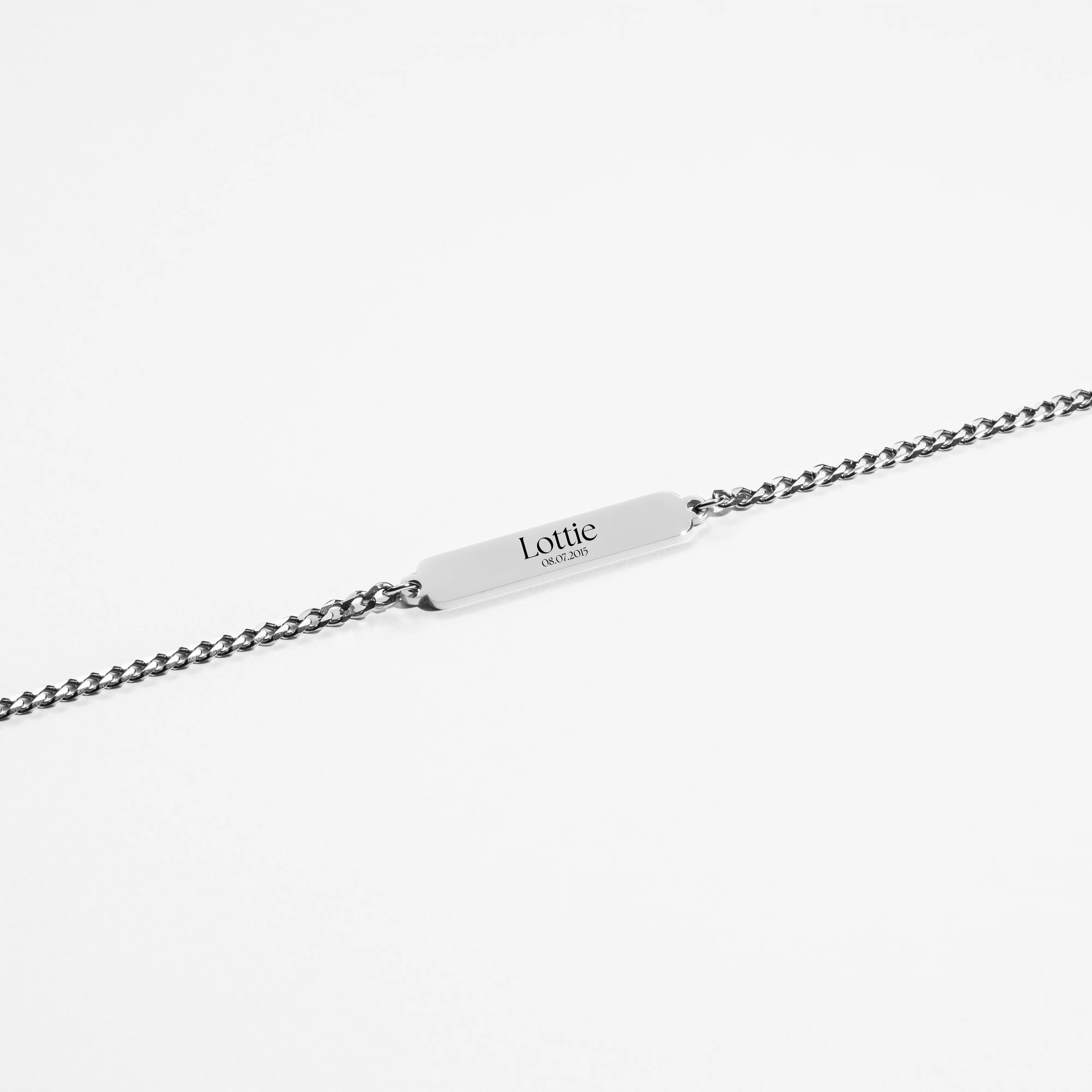 Custom Bracelet - Text + Date - Image 3